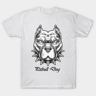 Face Pitbull dog T-Shirt